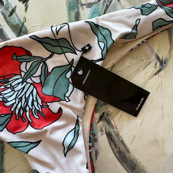 LAST PRICE ππ€TAVIK minimal coverage floral print swimming bottom π - Picture 8 of 8